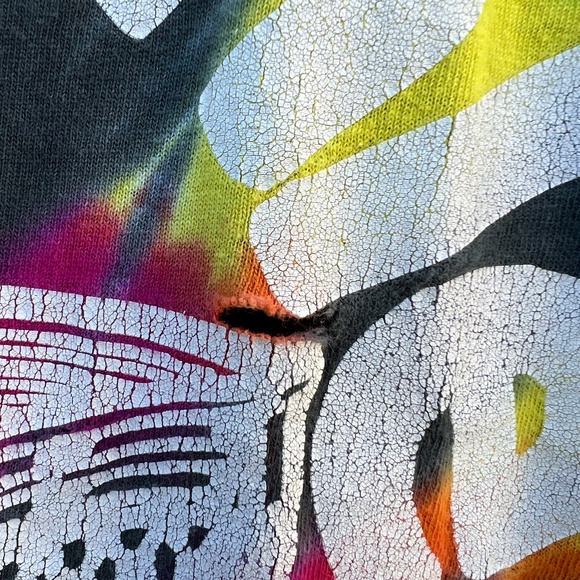 Original 90's MILKCRATE Vintage Tie-Dye Tee! Authentic! - Picture 3 of 6